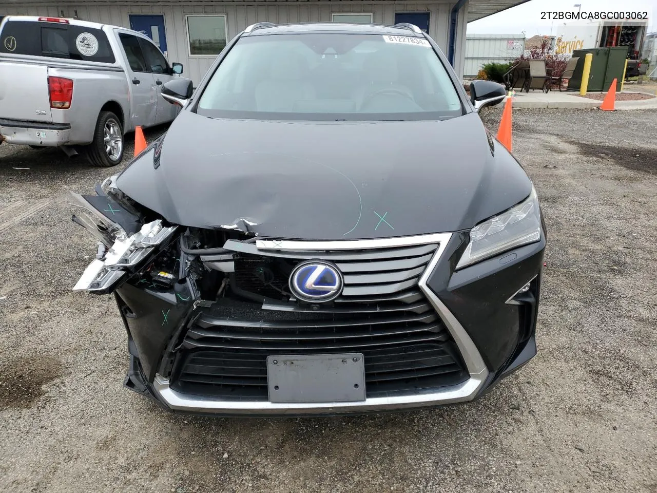 2016 Lexus Rx 450H Base VIN: 2T2BGMCA8GC003062 Lot: 81227834