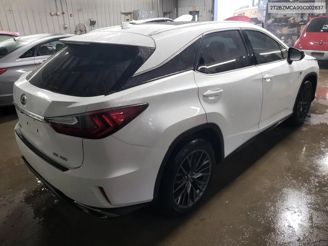 2016 Lexus Rx 350 Base VIN: 2T2BZMCA0GC002837 Lot: 81247824