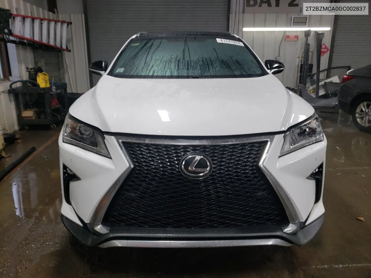 2016 Lexus Rx 350 Base VIN: 2T2BZMCA0GC002837 Lot: 81247824