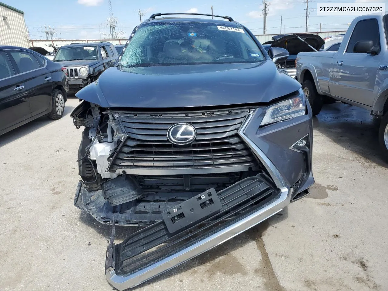 2T2ZZMCA2HC067320 2017 Lexus Rx 350 Base