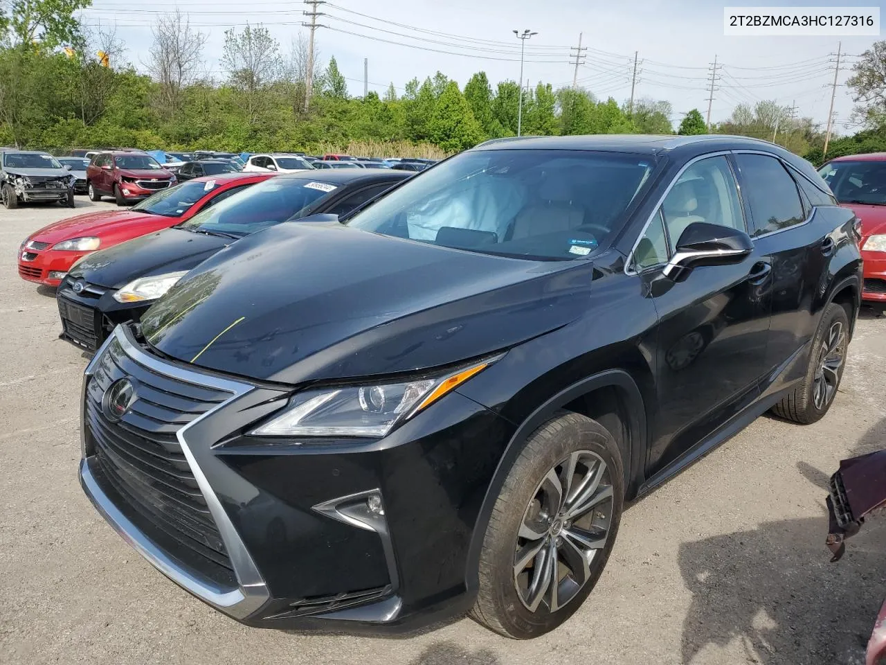 2017 Lexus Rx 350 Base VIN: 2T2BZMCA3HC127316 Lot: 49983374