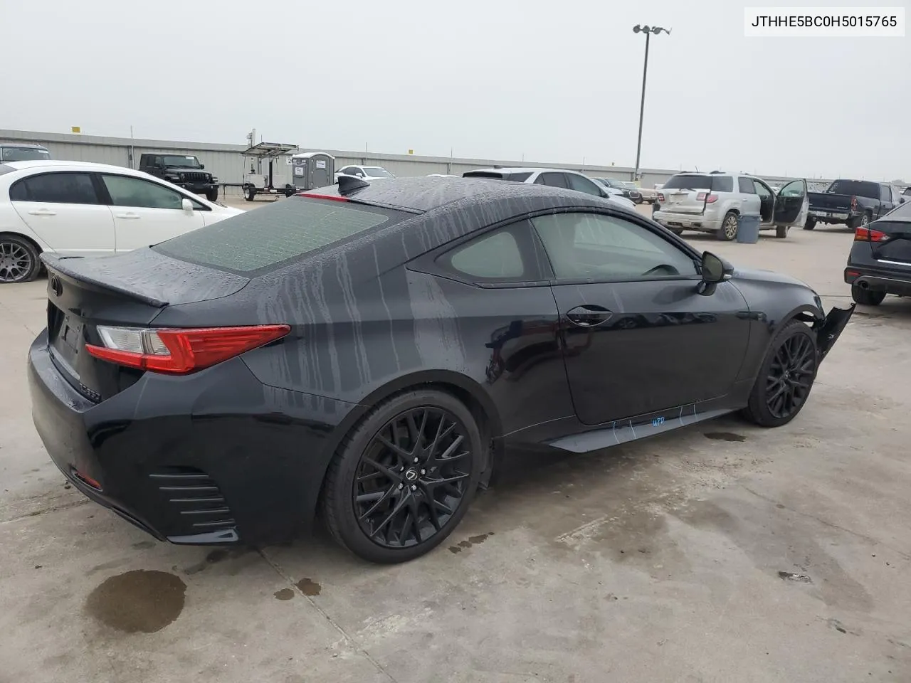 2017 Lexus Rc 350 VIN: JTHHE5BC0H5015765 Lot: 52912454