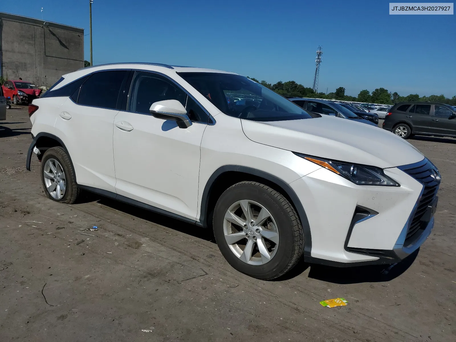 2017 Lexus Rx 350 Base VIN: JTJBZMCA3H2027927 Lot: 55513884