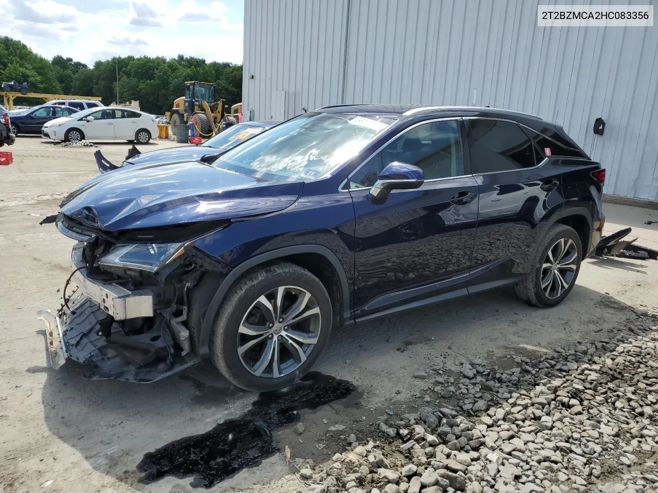 2T2BZMCA2HC083356 2017 Lexus Rx 350 Base