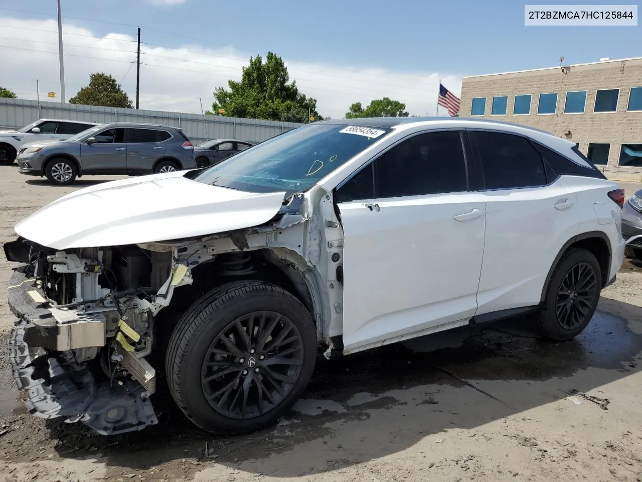 2017 Lexus Rx 350 Base VIN: 2T2BZMCA7HC125844 Lot: 58854354