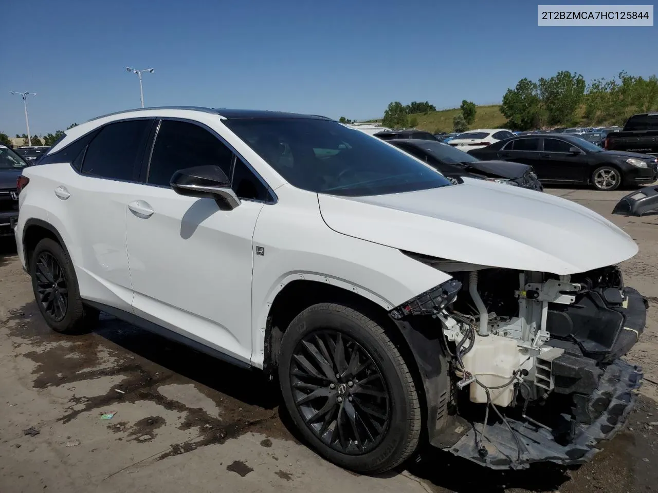 2017 Lexus Rx 350 Base VIN: 2T2BZMCA7HC125844 Lot: 58854354