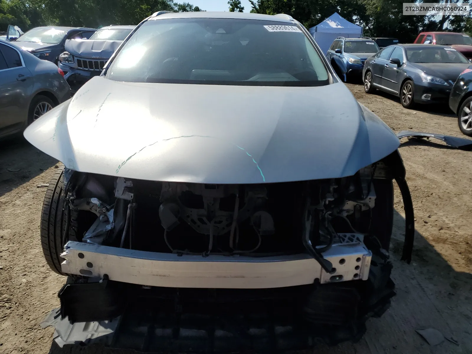 2T2BZMCA8HC060924 2017 Lexus Rx 350 Base