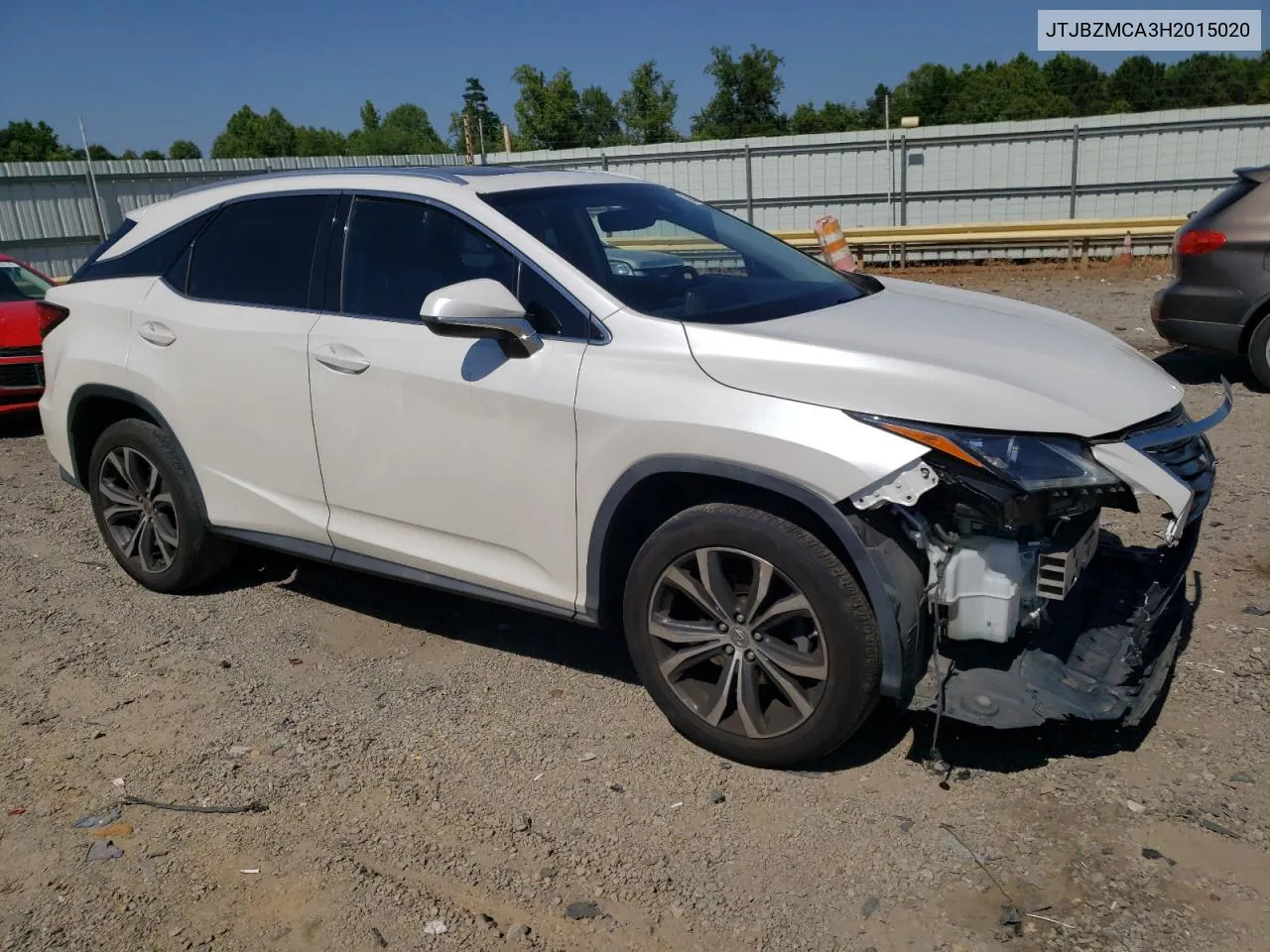 2017 Lexus Rx 350 Base VIN: JTJBZMCA3H2015020 Lot: 59844364