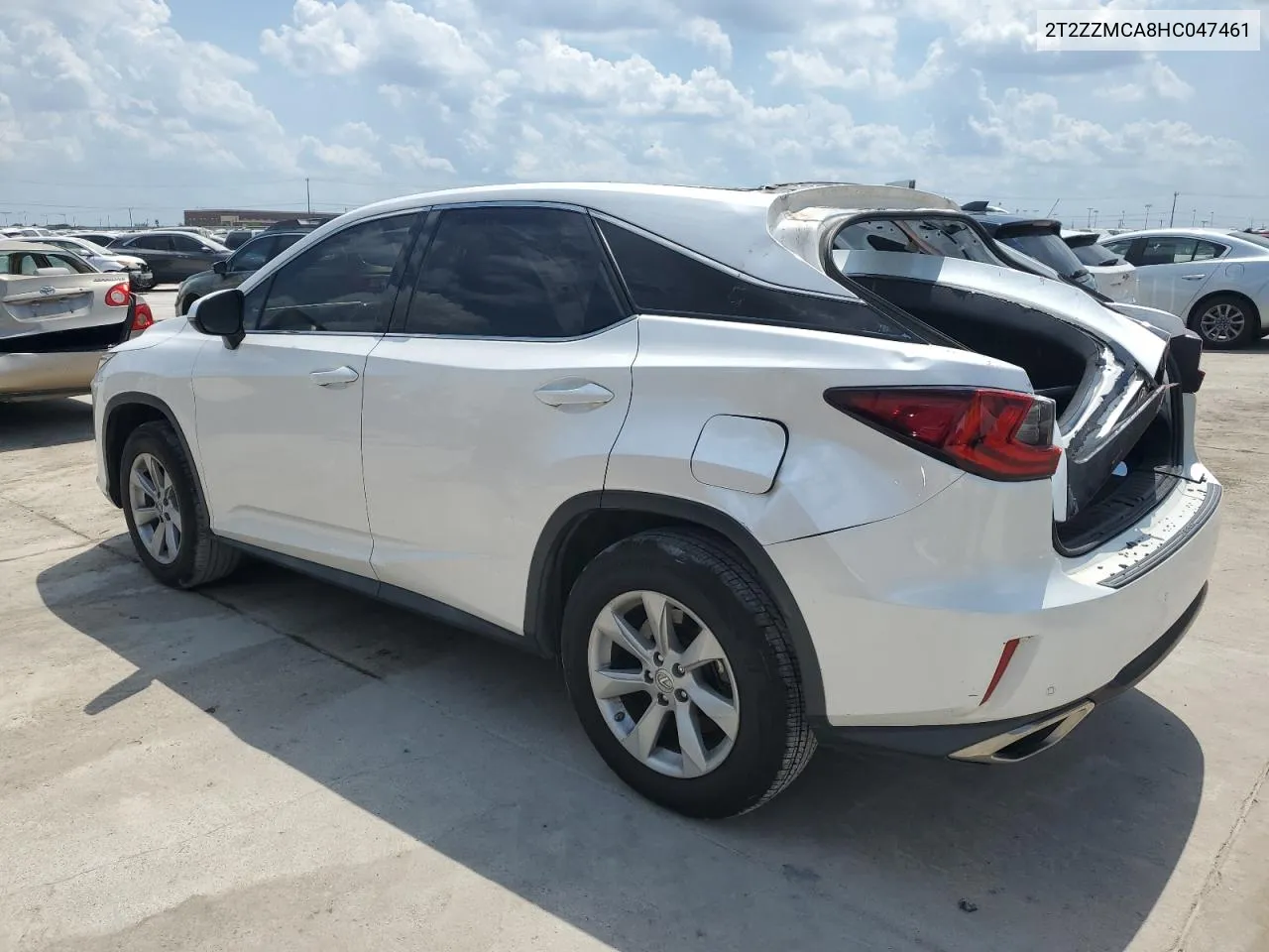 2017 Lexus Rx 350 Base VIN: 2T2ZZMCA8HC047461 Lot: 60036244