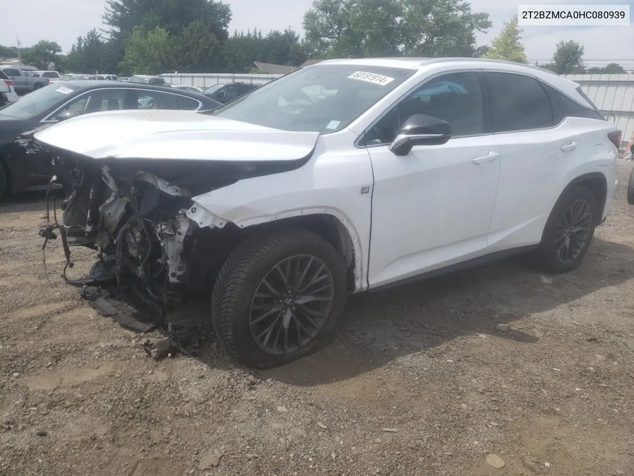 2T2BZMCA0HC080939 2017 Lexus Rx 350 Base