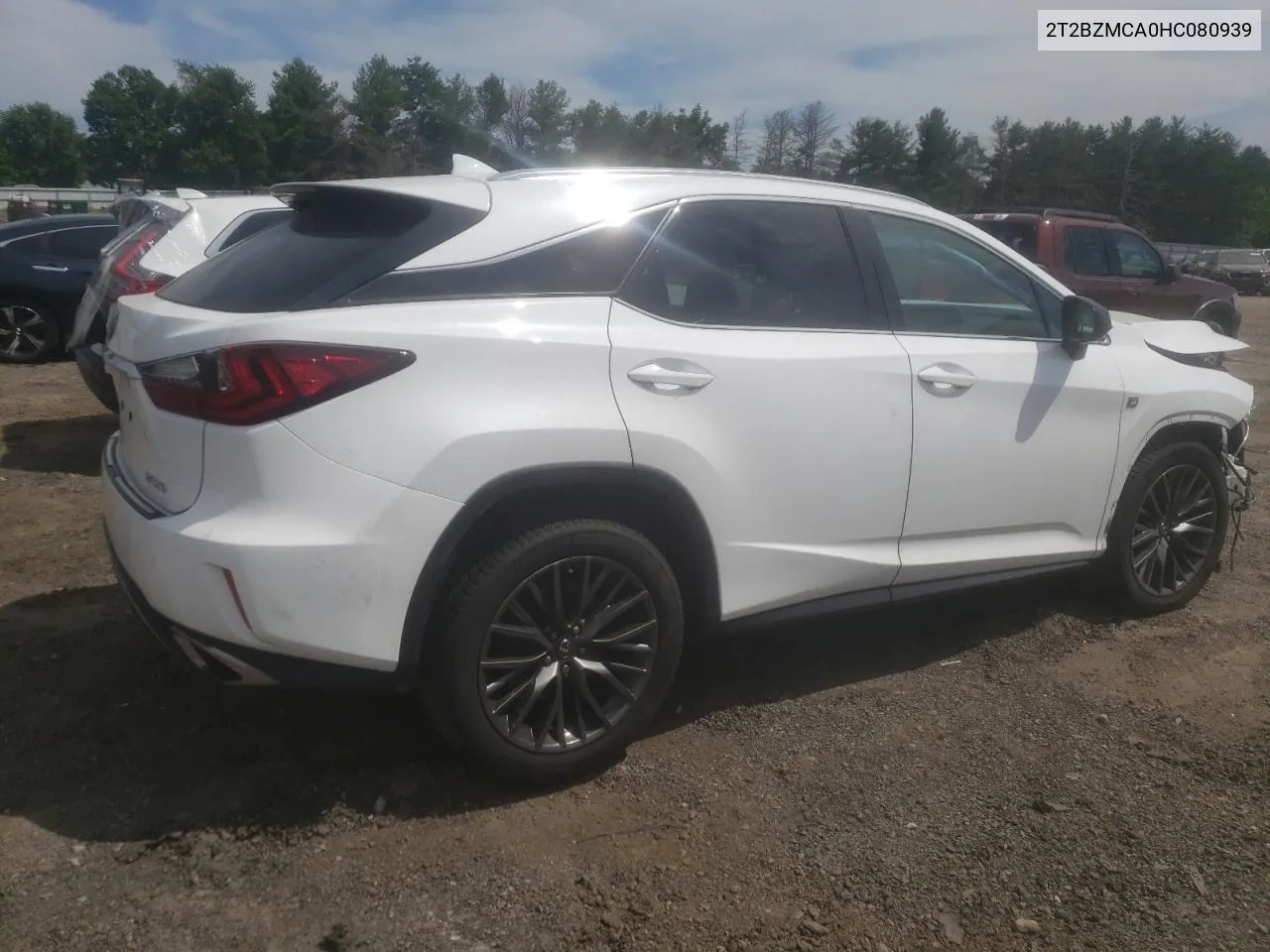 2017 Lexus Rx 350 Base VIN: 2T2BZMCA0HC080939 Lot: 60191914