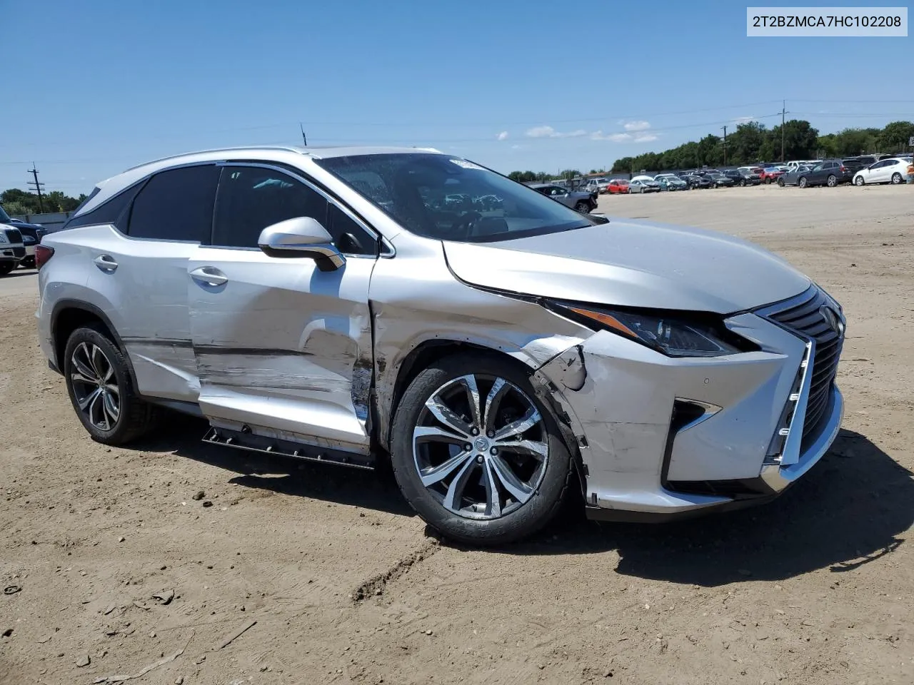 2T2BZMCA7HC102208 2017 Lexus Rx 350 Base