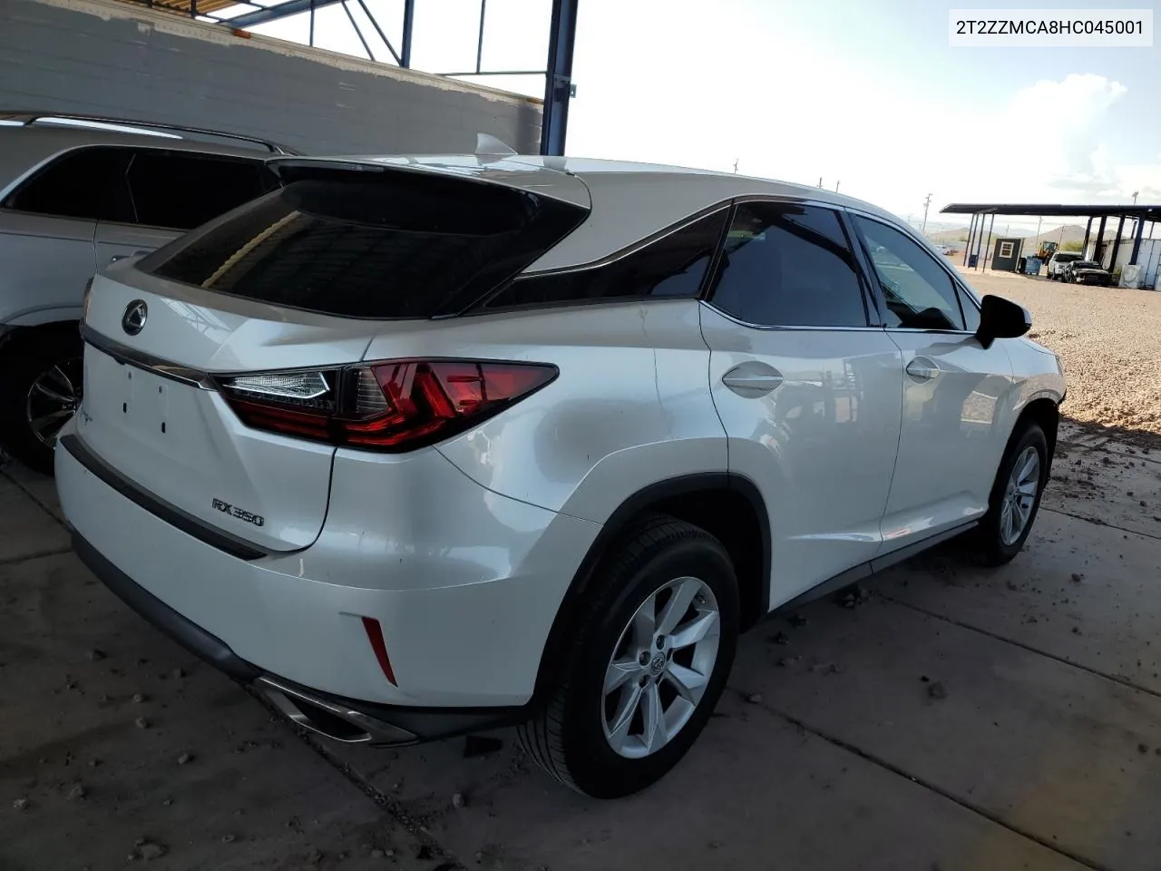 2017 Lexus Rx 350 Base VIN: 2T2ZZMCA8HC045001 Lot: 61165804