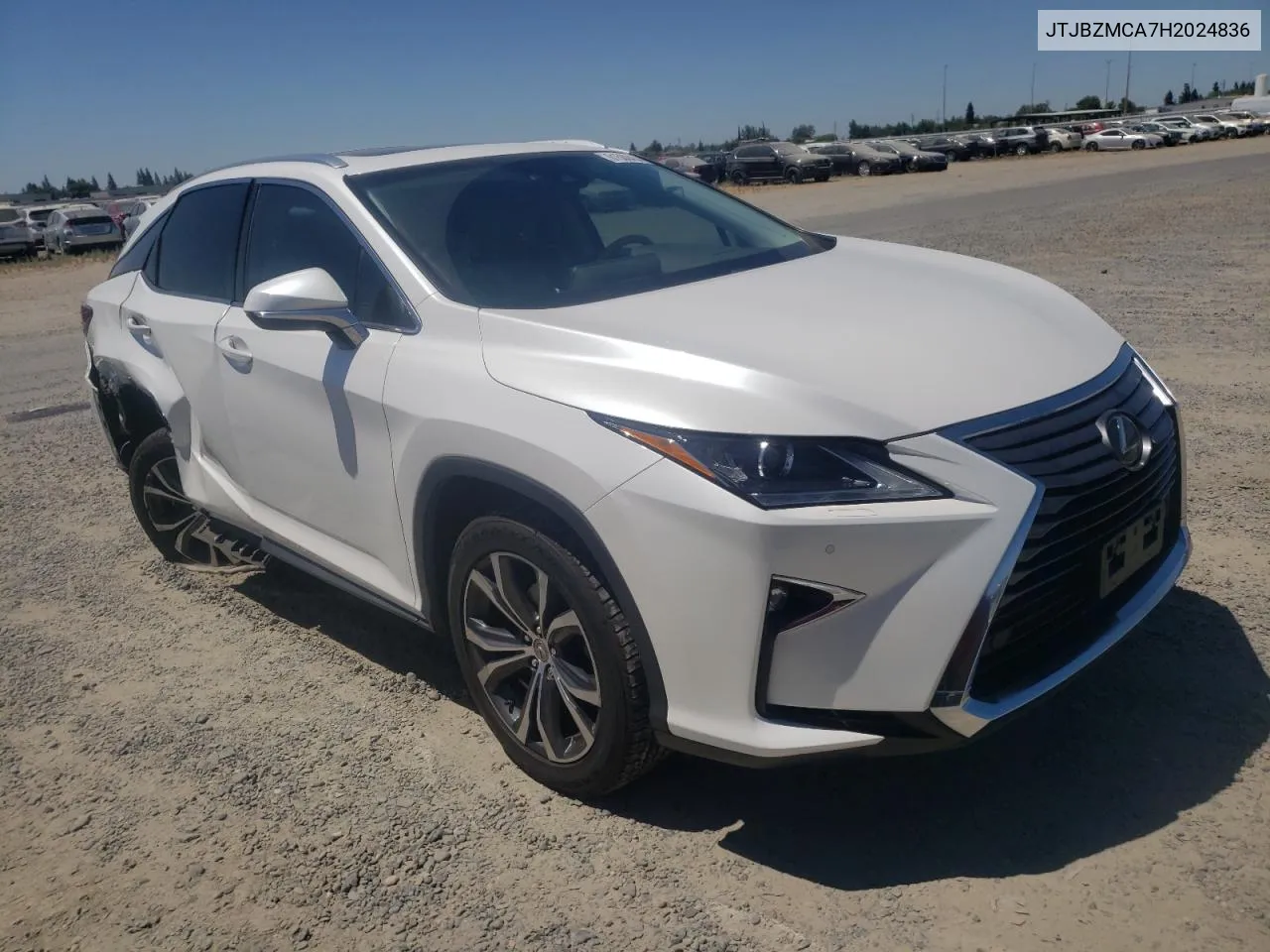 2017 Lexus Rx 350 Base VIN: JTJBZMCA7H2024836 Lot: 61560434