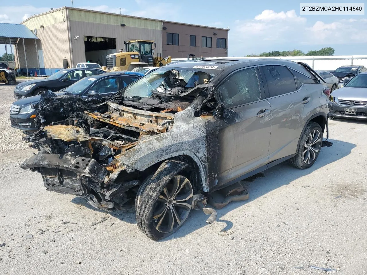 2017 Lexus Rx 350 Base VIN: 2T2BZMCA2HC114640 Lot: 63097824