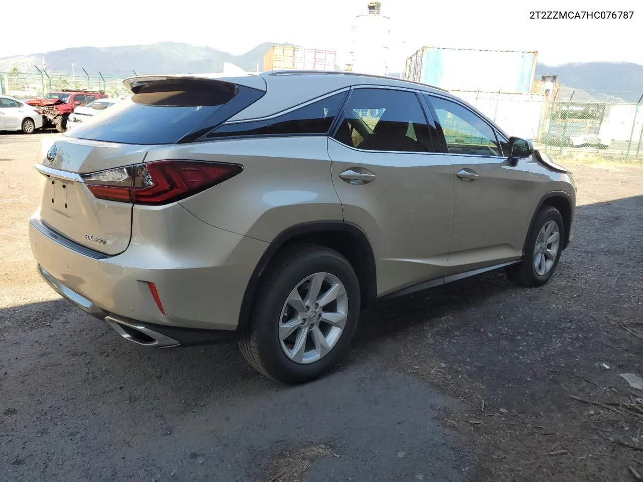 2017 Lexus Rx 350 Base VIN: 2T2ZZMCA7HC076787 Lot: 64880034