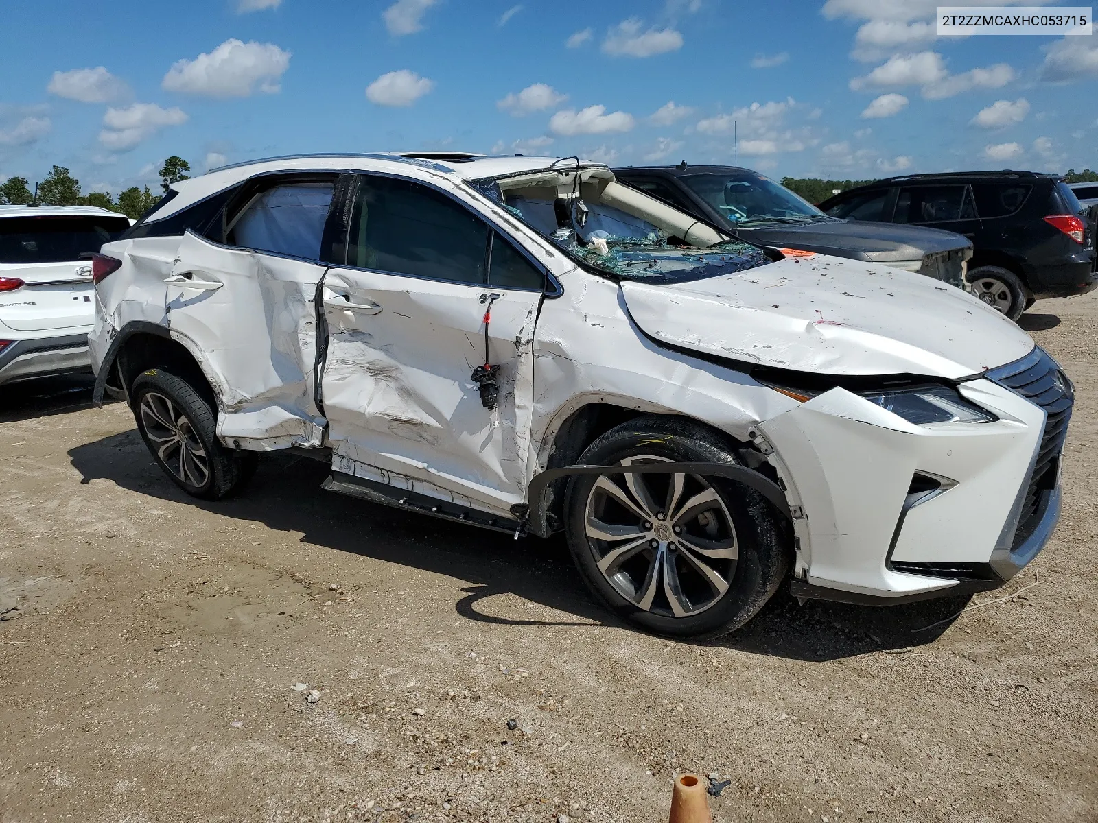 2T2ZZMCAXHC053715 2017 Lexus Rx 350 Base