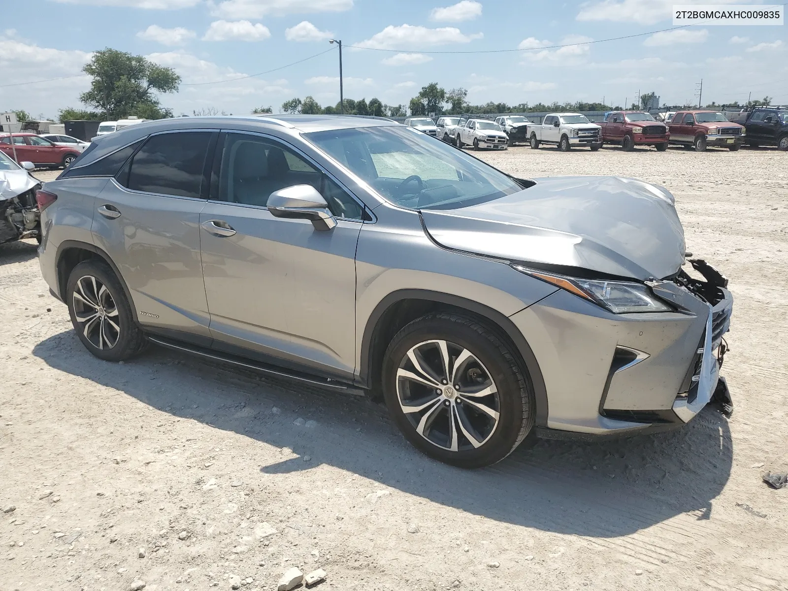 2017 Lexus Rx 450H Base VIN: 2T2BGMCAXHC009835 Lot: 66820624