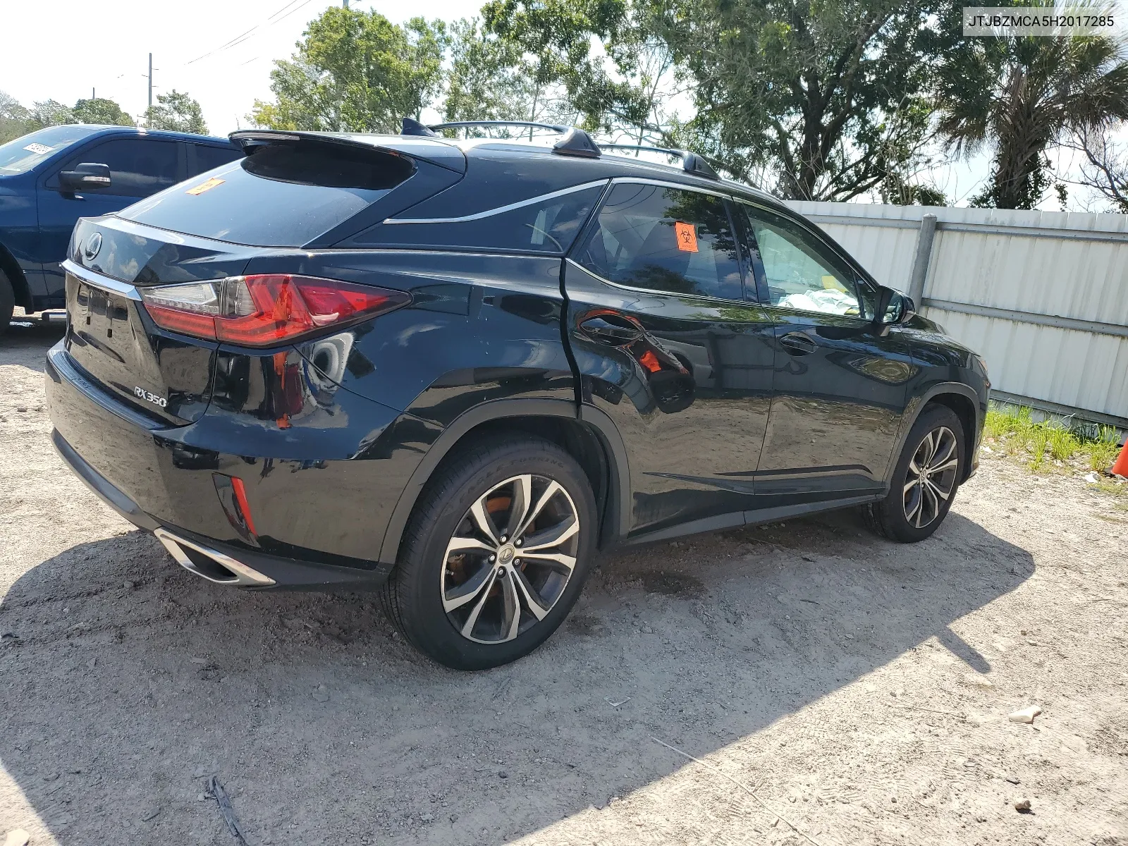 JTJBZMCA5H2017285 2017 Lexus Rx 350 Base