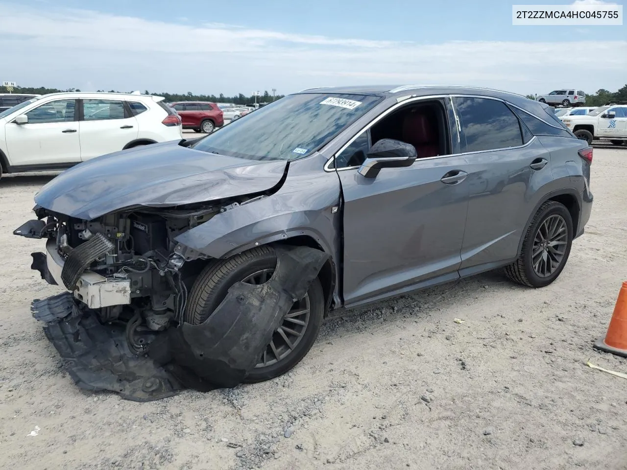 2017 Lexus Rx 350 Base VIN: 2T2ZZMCA4HC045755 Lot: 67293914