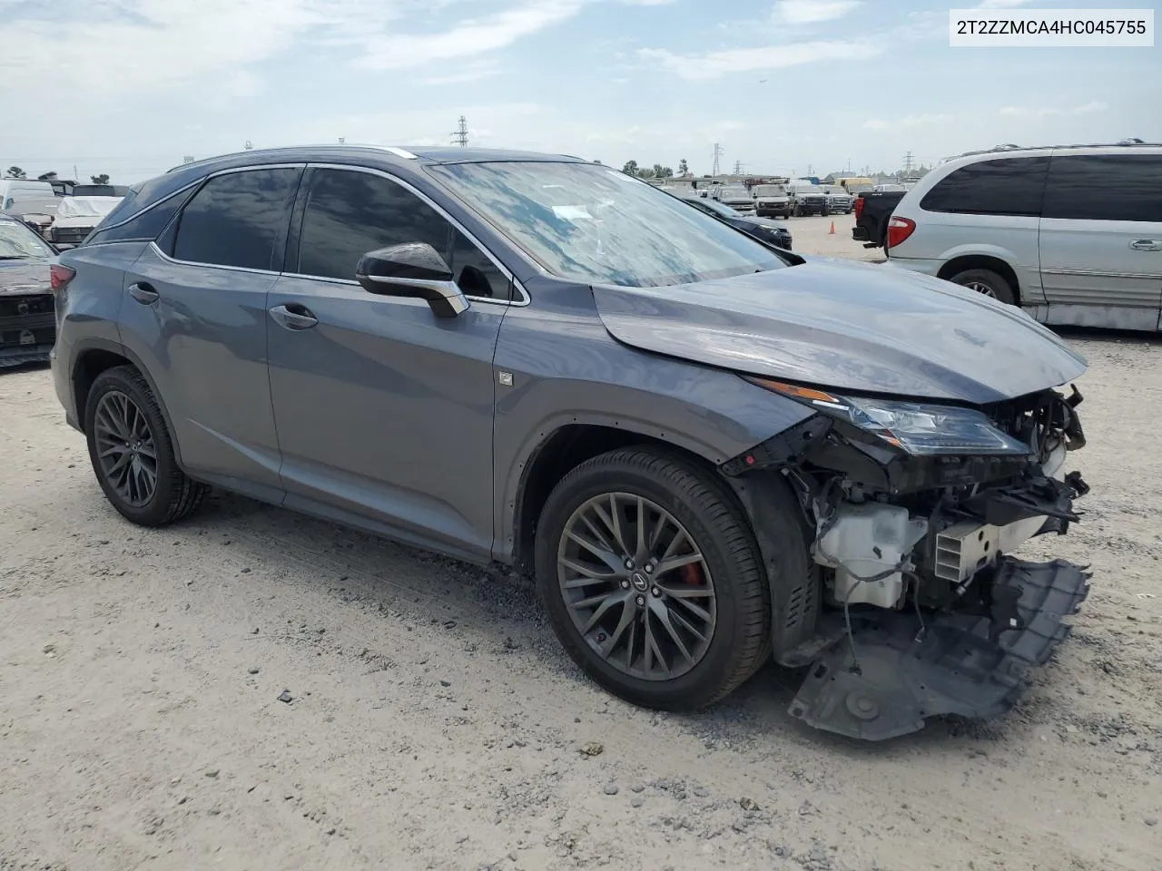 2017 Lexus Rx 350 Base VIN: 2T2ZZMCA4HC045755 Lot: 67293914