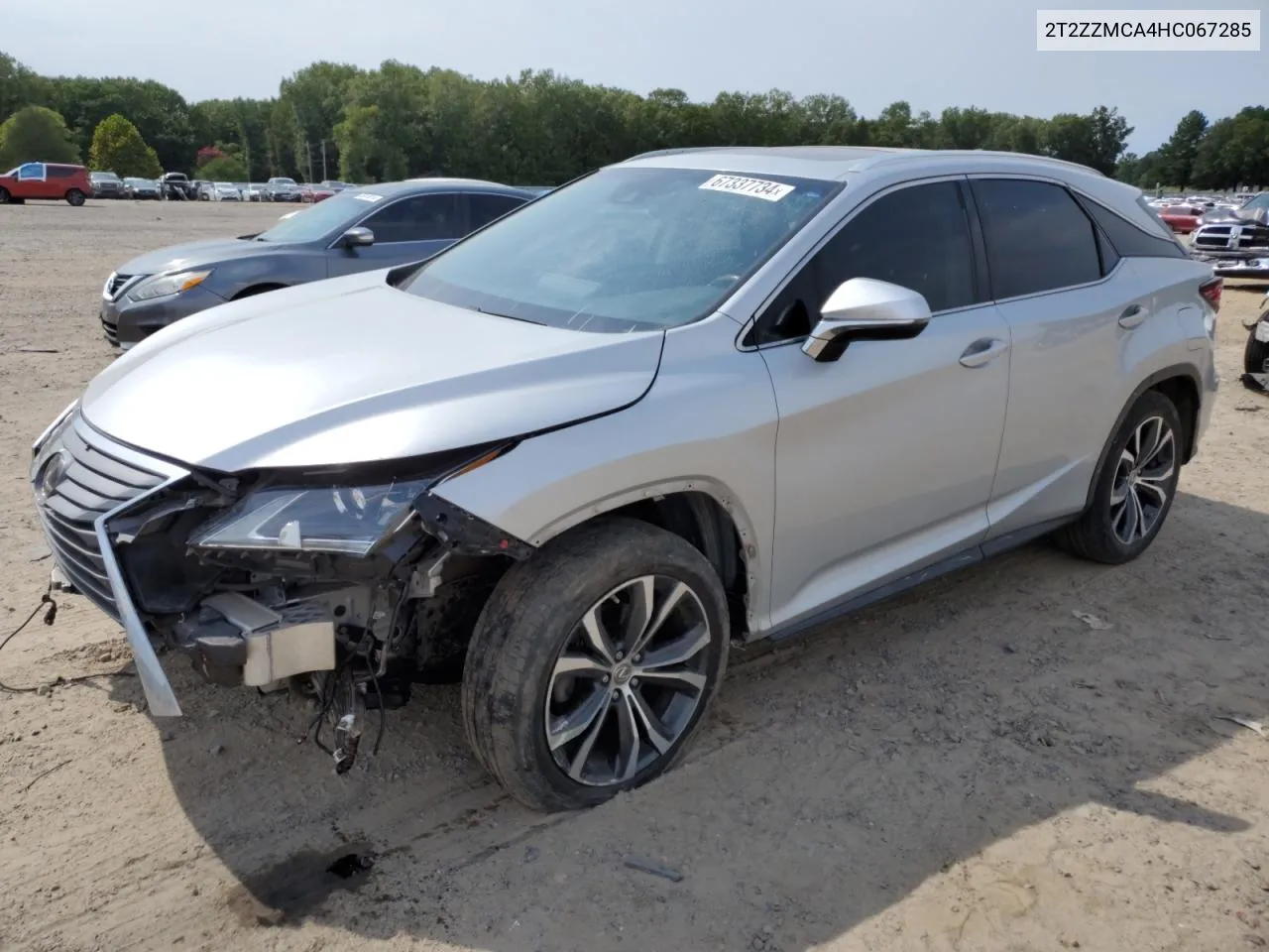 2T2ZZMCA4HC067285 2017 Lexus Rx 350 Base