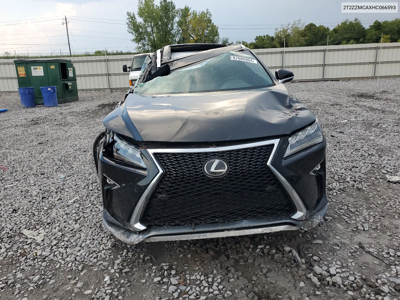 2017 Lexus Rx 350 Base VIN: 2T2ZZMCAXHC066593 Lot: 67688904