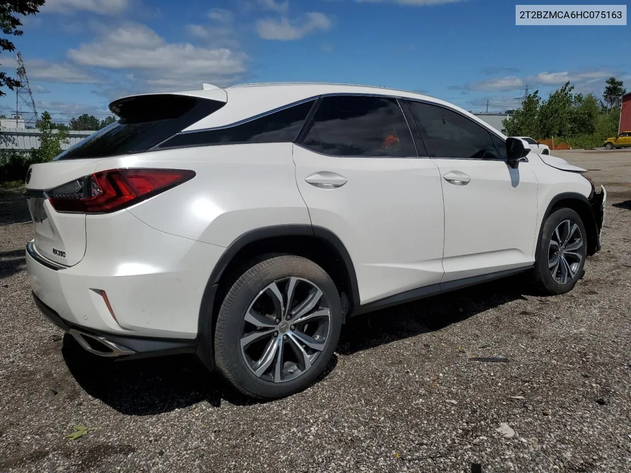 2017 Lexus Rx 350 Base VIN: 2T2BZMCA6HC075163 Lot: 68015264