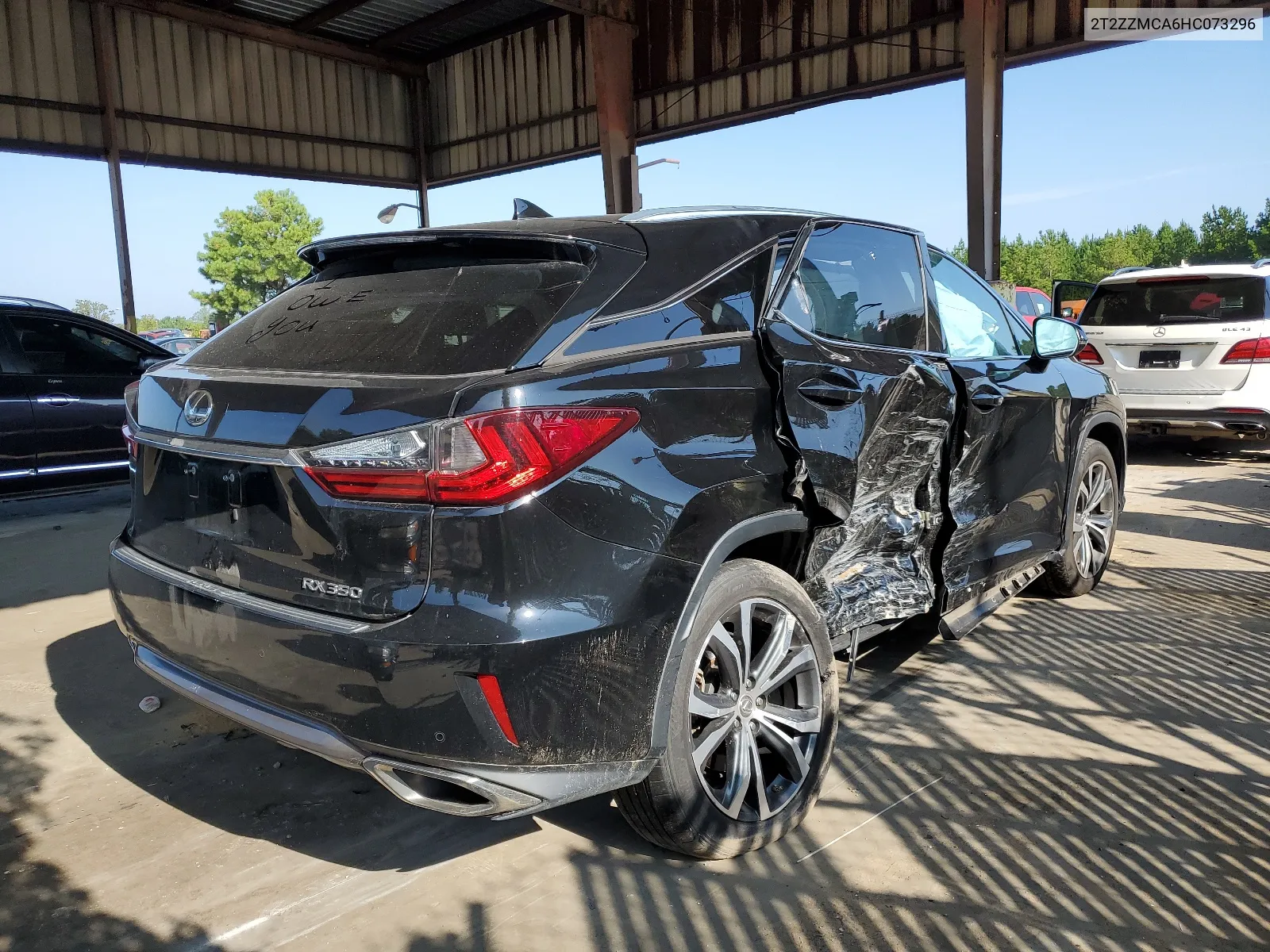 2T2ZZMCA6HC073296 2017 Lexus Rx 350 Base