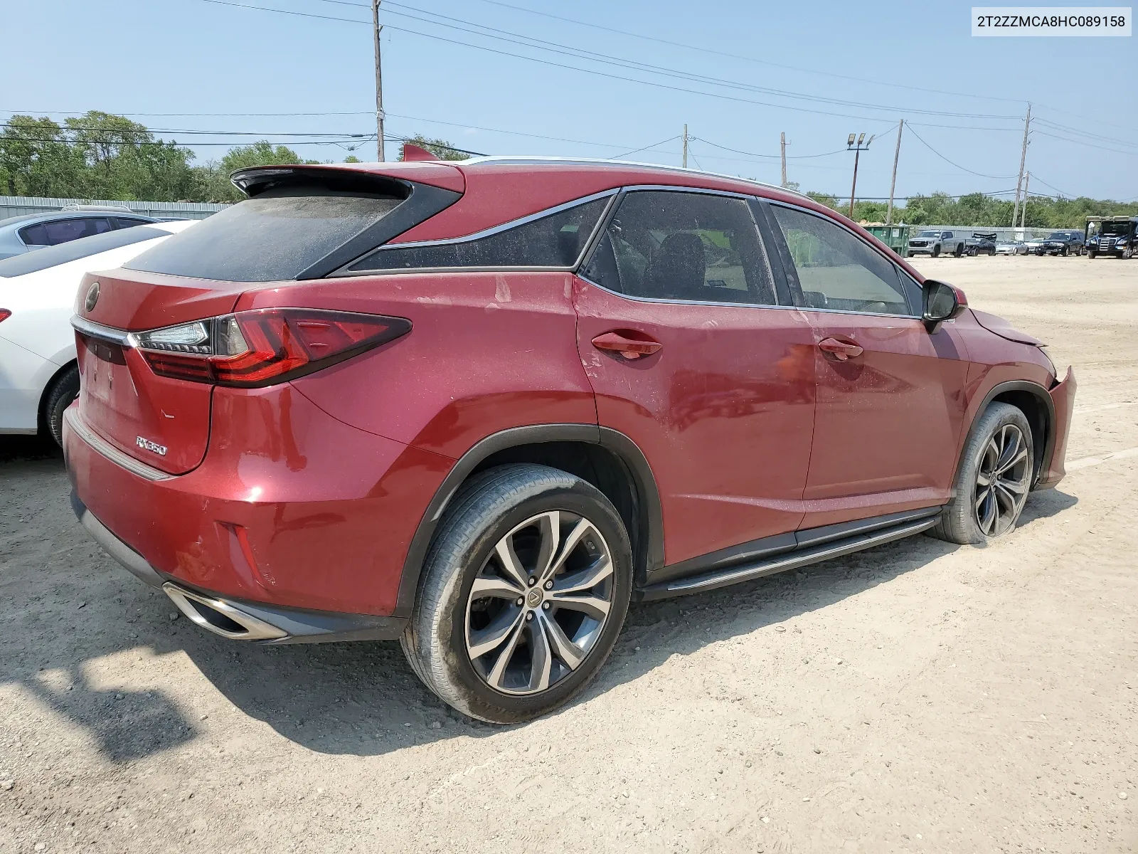 2017 Lexus Rx 350 Base VIN: 2T2ZZMCA8HC089158 Lot: 68304904