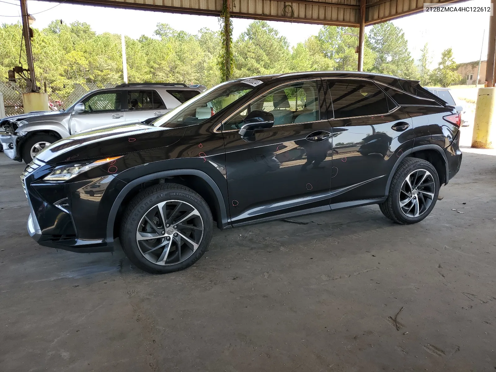 2T2BZMCA4HC122612 2017 Lexus Rx 350 Base