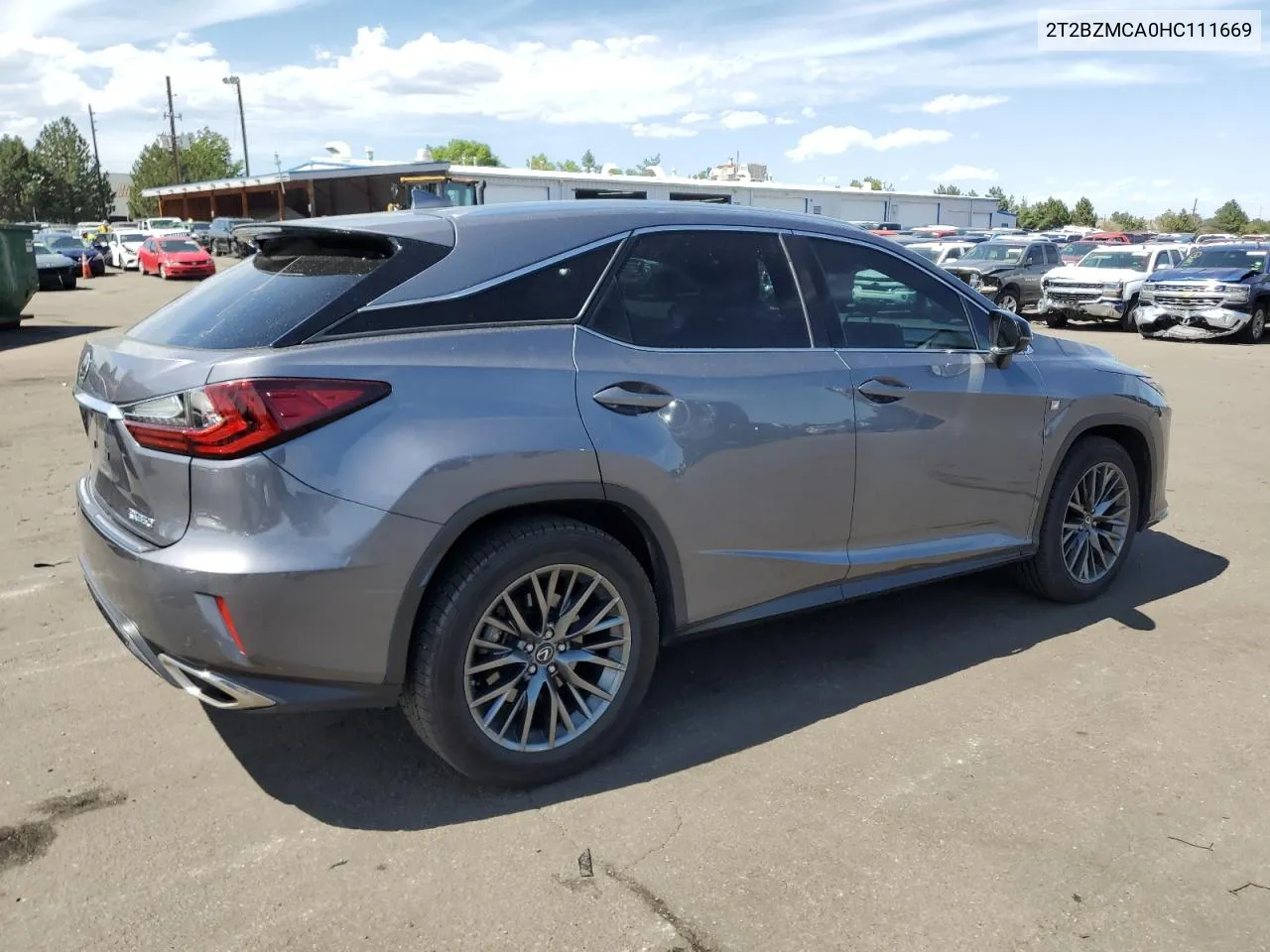 2017 Lexus Rx 350 Base VIN: 2T2BZMCA0HC111669 Lot: 68763564