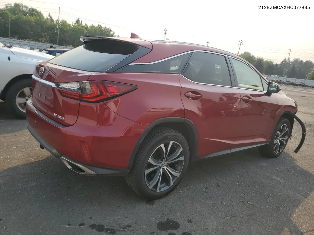 2017 Lexus Rx 350 Base VIN: 2T2BZMCAXHC077935 Lot: 68927964