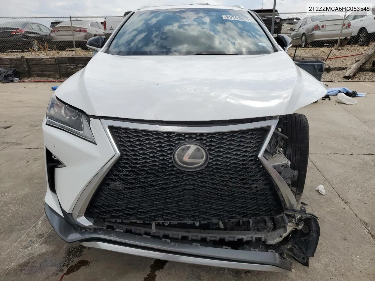 2017 Lexus Rx 350 Base VIN: 2T2ZZMCA6HC053548 Lot: 69199674