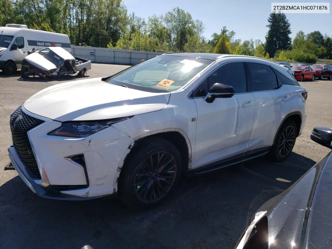 2017 Lexus Rx 350 Base VIN: 2T2BZMCA1HC071876 Lot: 69229294