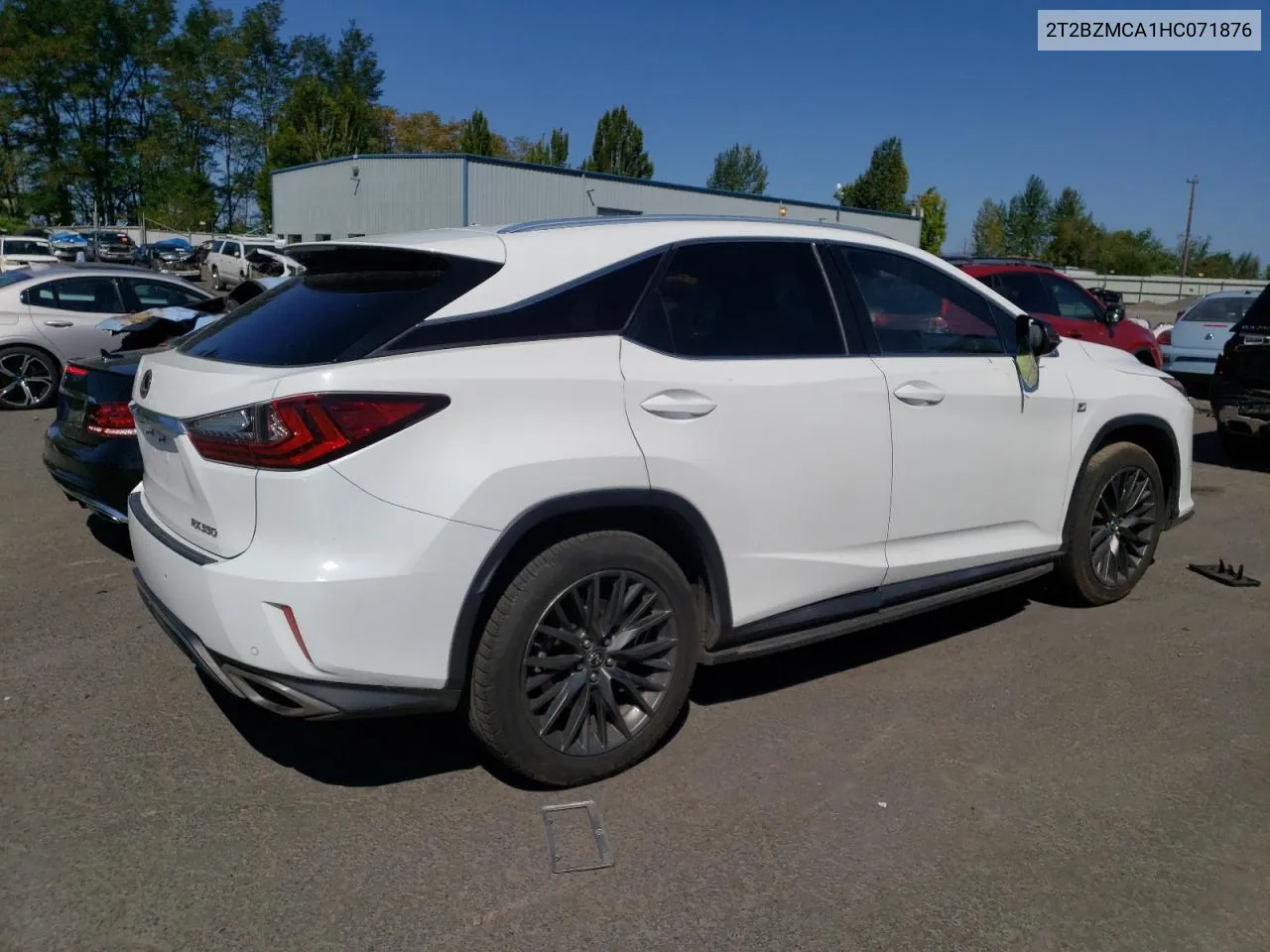 2T2BZMCA1HC071876 2017 Lexus Rx 350 Base