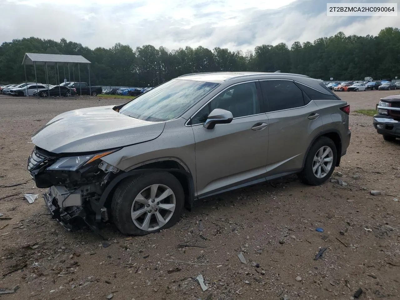 2T2BZMCA2HC090064 2017 Lexus Rx 350 Base