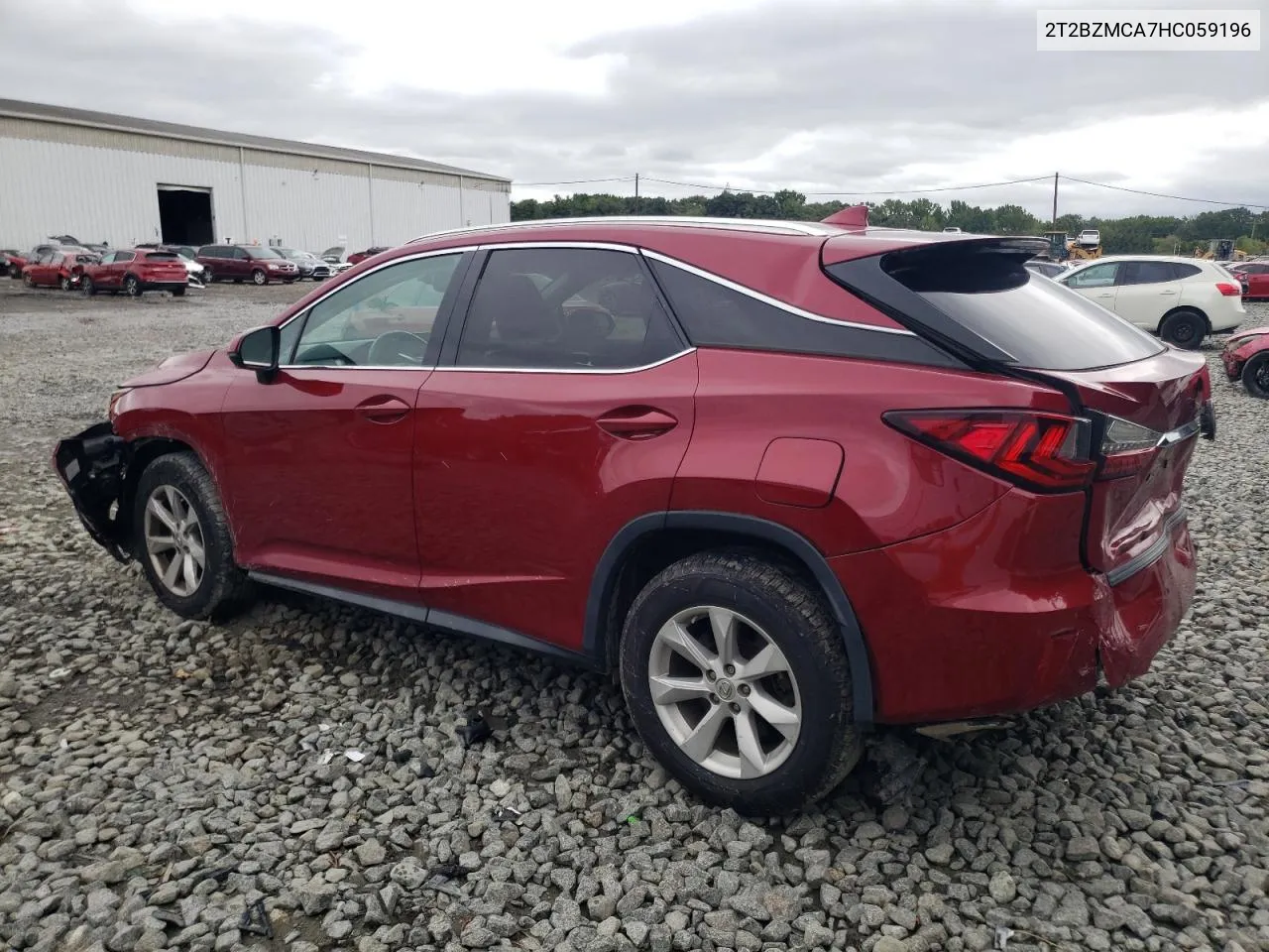 2T2BZMCA7HC059196 2017 Lexus Rx 350 Base