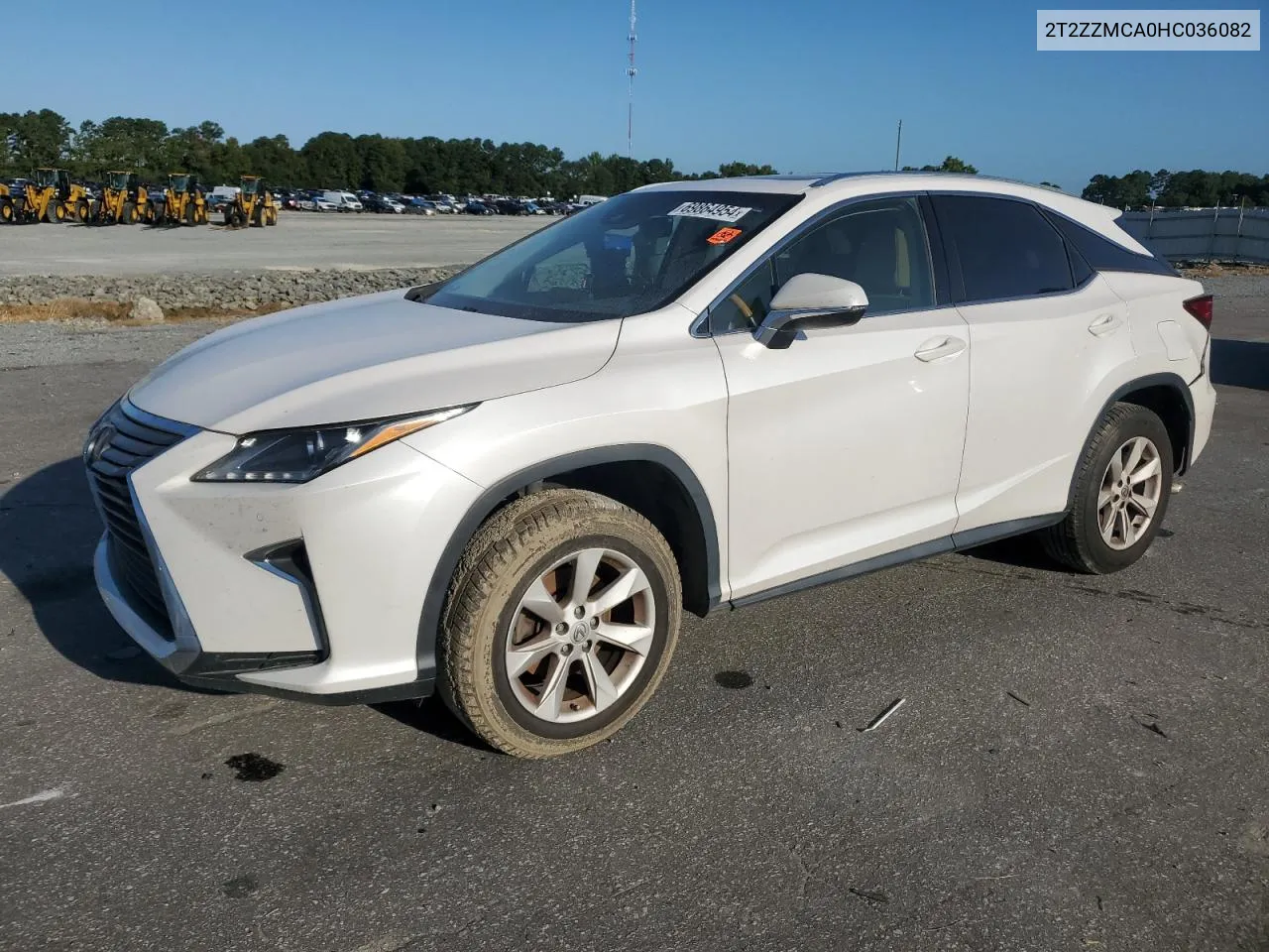 2017 Lexus Rx 350 Base VIN: 2T2ZZMCA0HC036082 Lot: 69864954