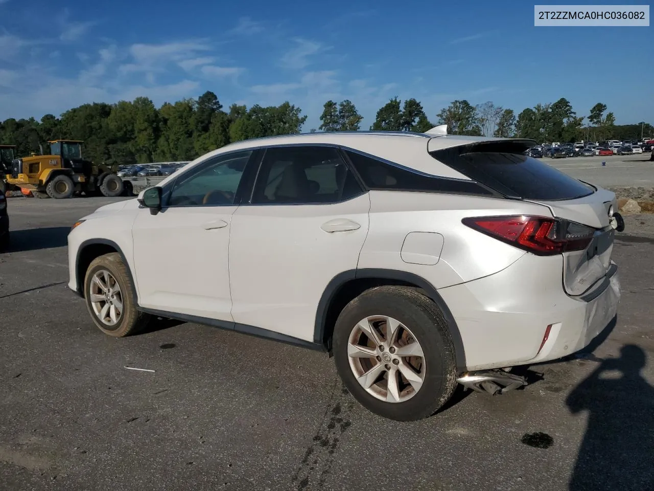 2017 Lexus Rx 350 Base VIN: 2T2ZZMCA0HC036082 Lot: 69864954