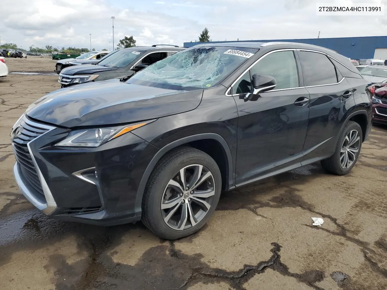 2017 Lexus Rx 350 Base VIN: 2T2BZMCA4HC113991 Lot: 69984454