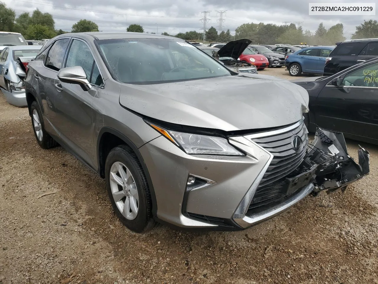 2017 Lexus Rx 350 Base VIN: 2T2BZMCA2HC091229 Lot: 70145114