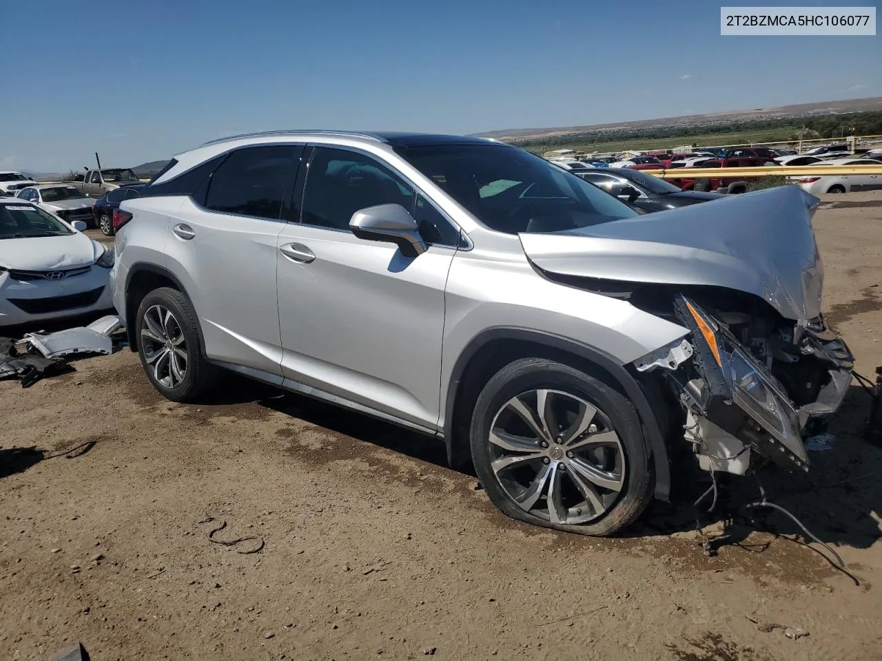 2017 Lexus Rx 350 Base VIN: 2T2BZMCA5HC106077 Lot: 70270194