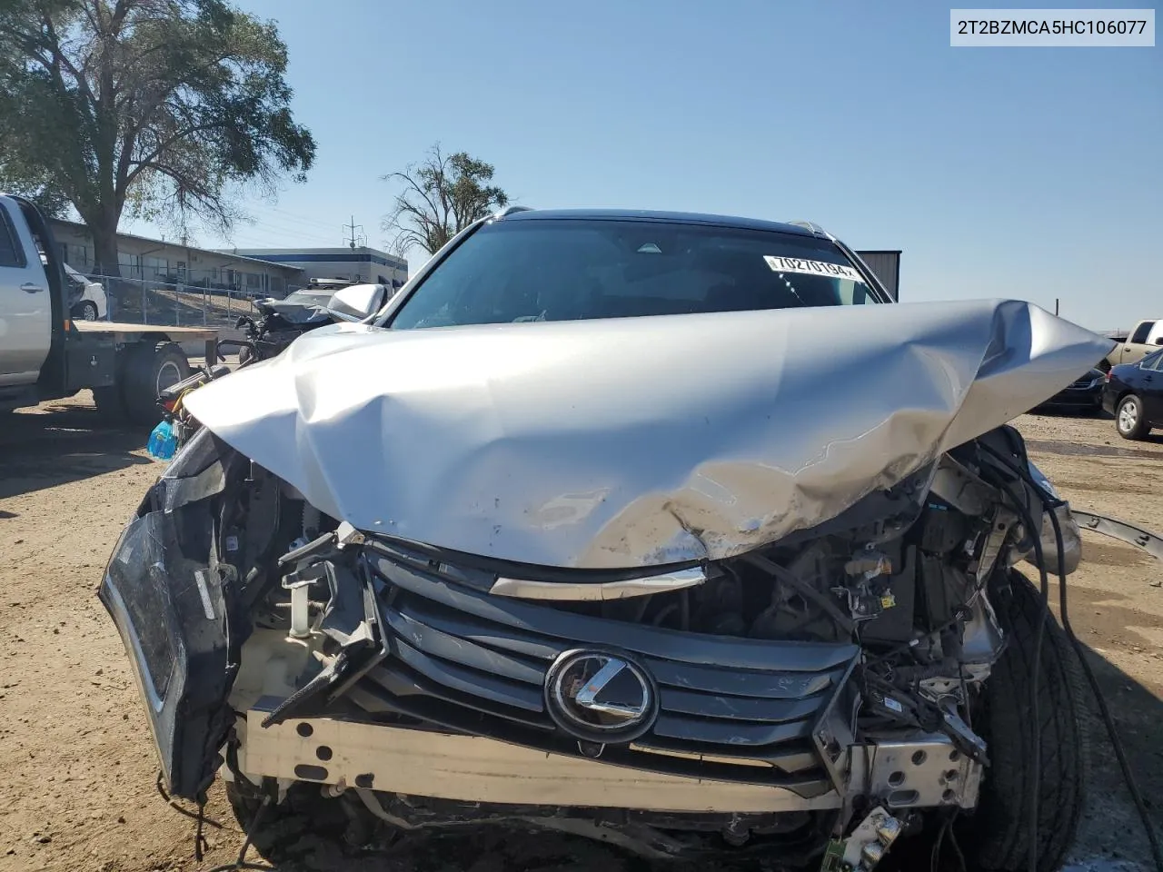 2017 Lexus Rx 350 Base VIN: 2T2BZMCA5HC106077 Lot: 70270194