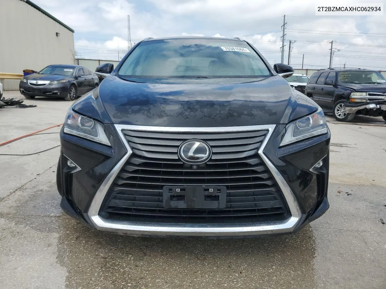 2017 Lexus Rx 350 Base VIN: 2T2BZMCAXHC062934 Lot: 70381684