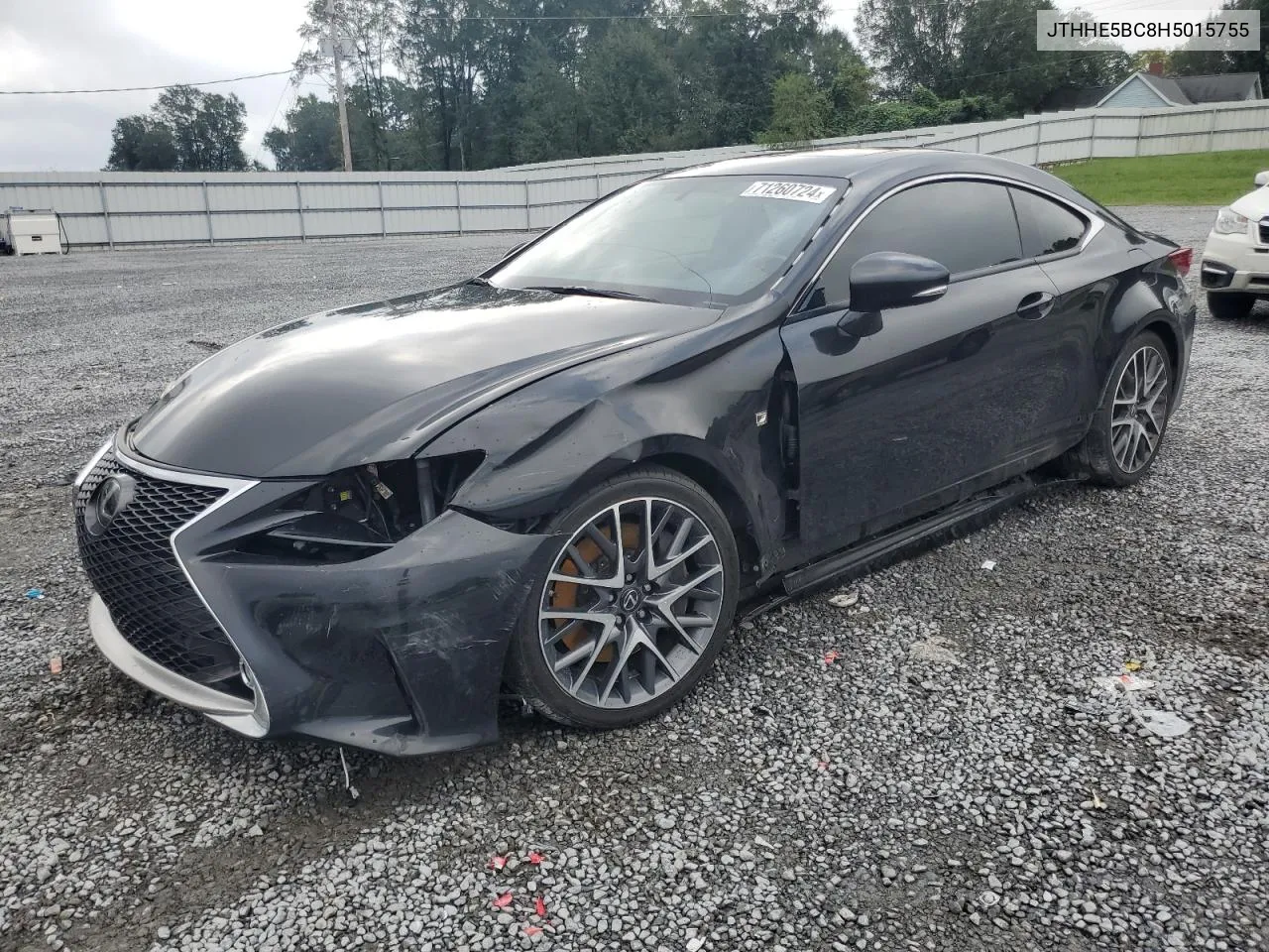 2017 Lexus Rc 350 VIN: JTHHE5BC8H5015755 Lot: 71260724