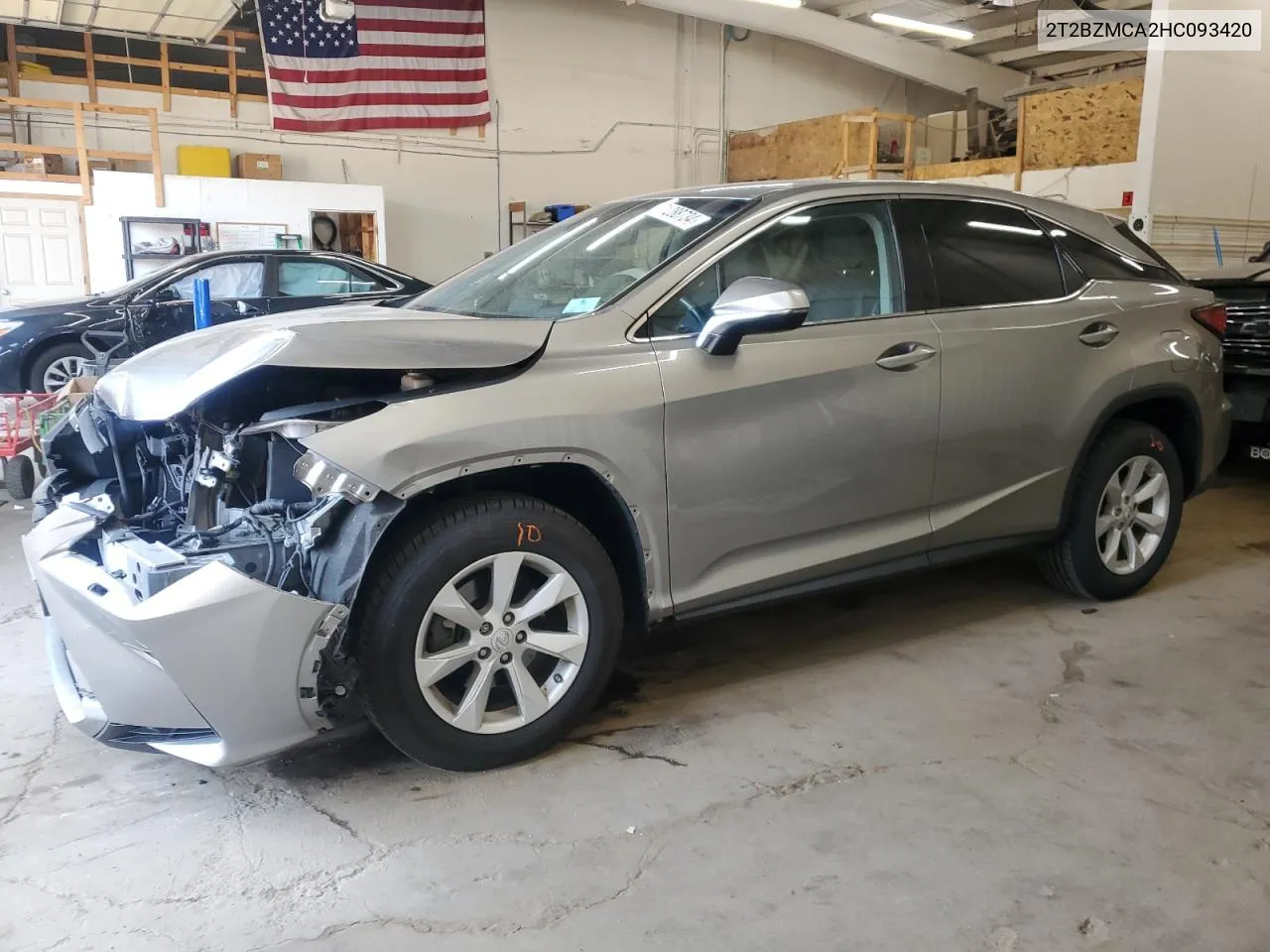 2T2BZMCA2HC093420 2017 Lexus Rx 350 Base