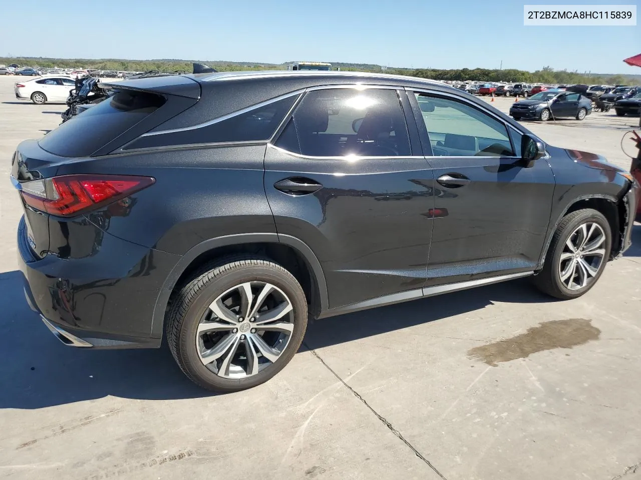 2T2BZMCA8HC115839 2017 Lexus Rx 350 Base