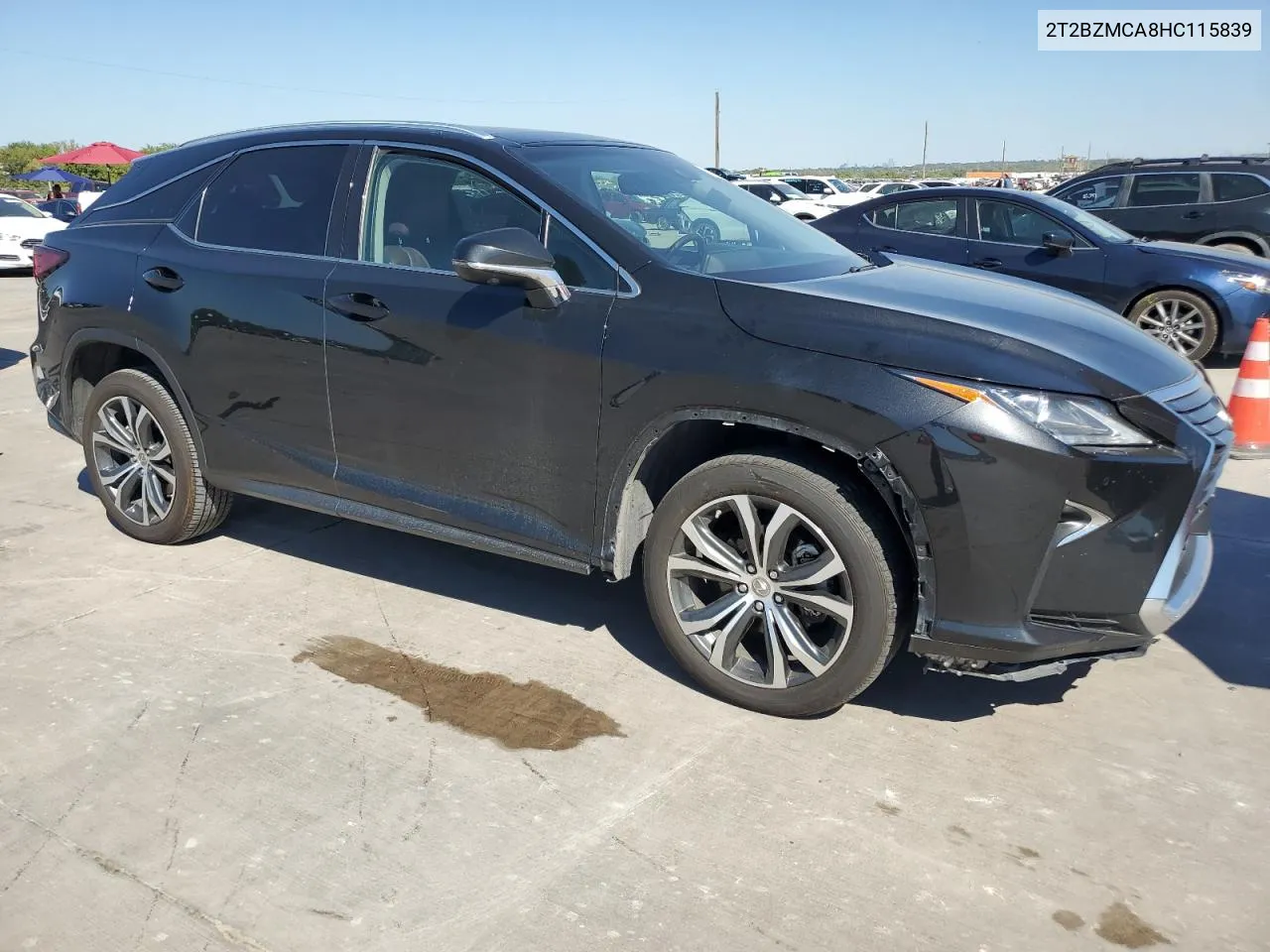 2017 Lexus Rx 350 Base VIN: 2T2BZMCA8HC115839 Lot: 71534084