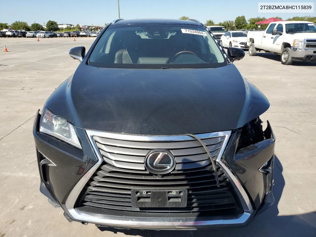 2017 Lexus Rx 350 Base VIN: 2T2BZMCA8HC115839 Lot: 71534084